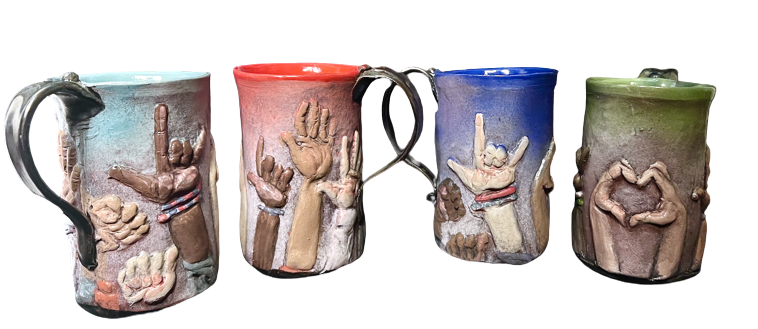 Relief Series - Hands Up (Mugs)