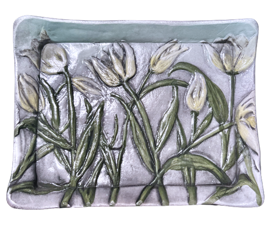 Relief Series - Tulips (Platter - Small)