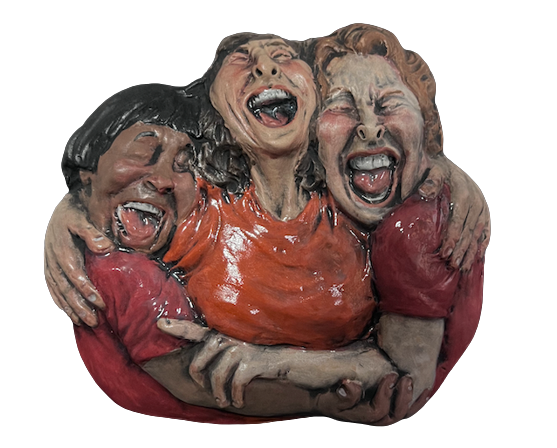 WallWorks - Live, Life, and Laughter (Red Shirts)